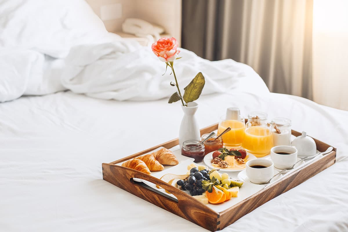 breakfast in bed