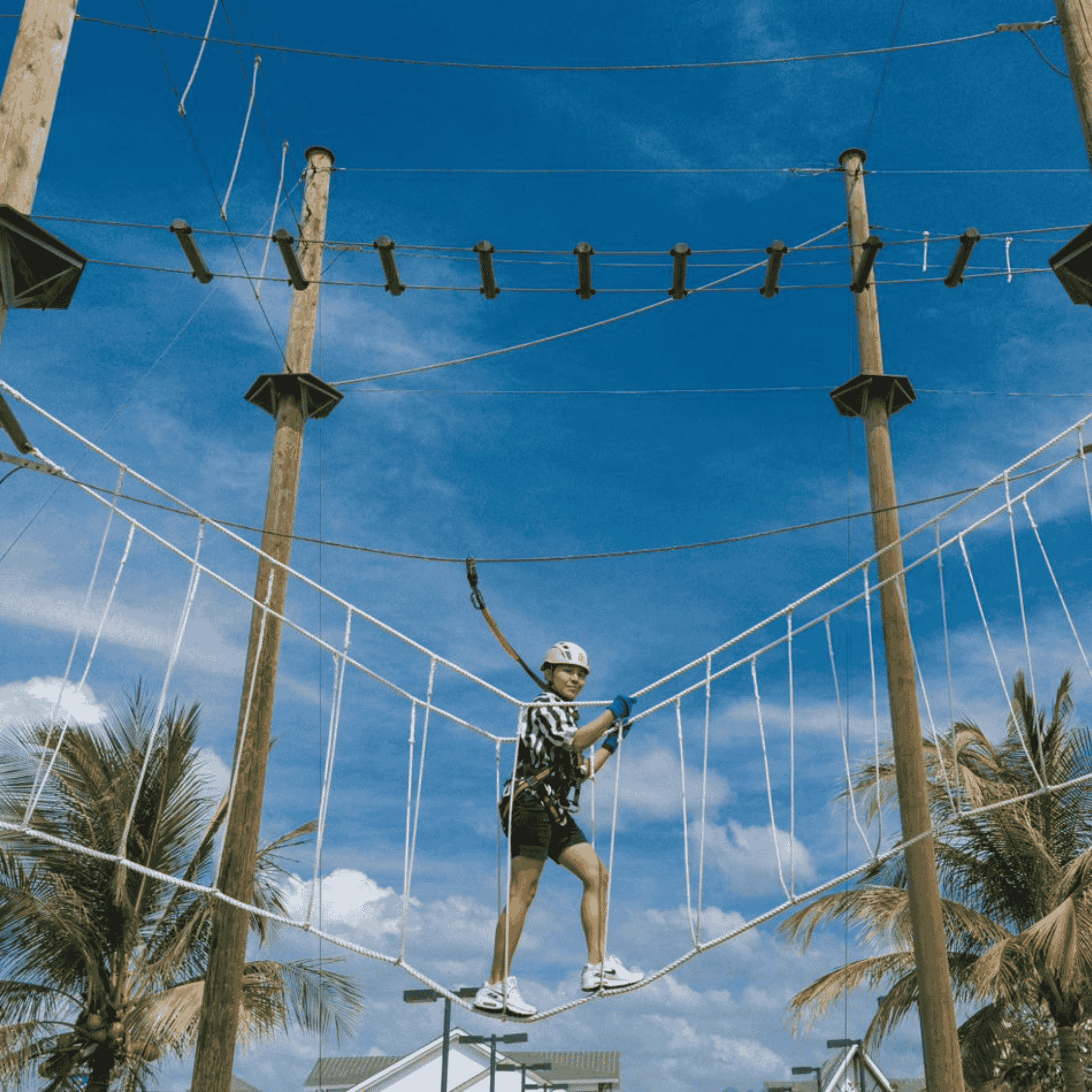 Дневной абонемент с веревочным парком