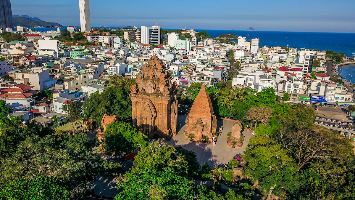 Ponagar or Thap Ba Po Nagar is a Cham temple tower near Nha Trang city in Vietnam Po Nagar Cham Towers: