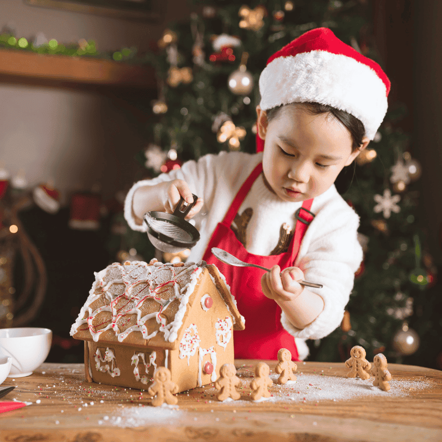 Nhà giáng sinh mùa lễ hội 2025