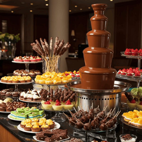 Bữa tối buffet theo chủ đề sô cô la
