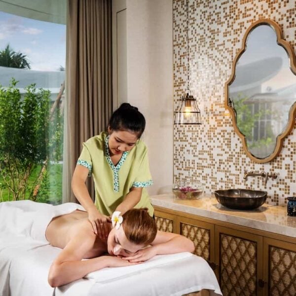 Best Spa in Cam Ranh – Serenity Spa treatment room at Mövenpick Resort
