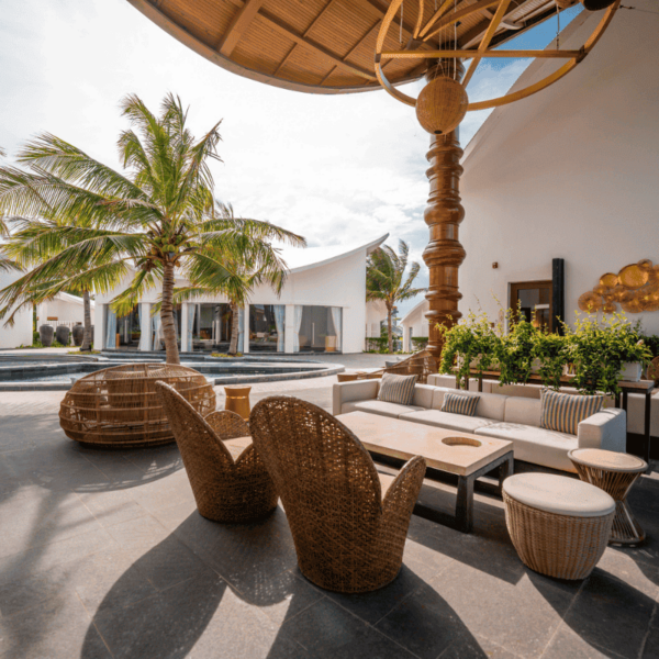 Exterior of Serenity Spa, the best spa in Cam Ranh at Mövenpick Resort