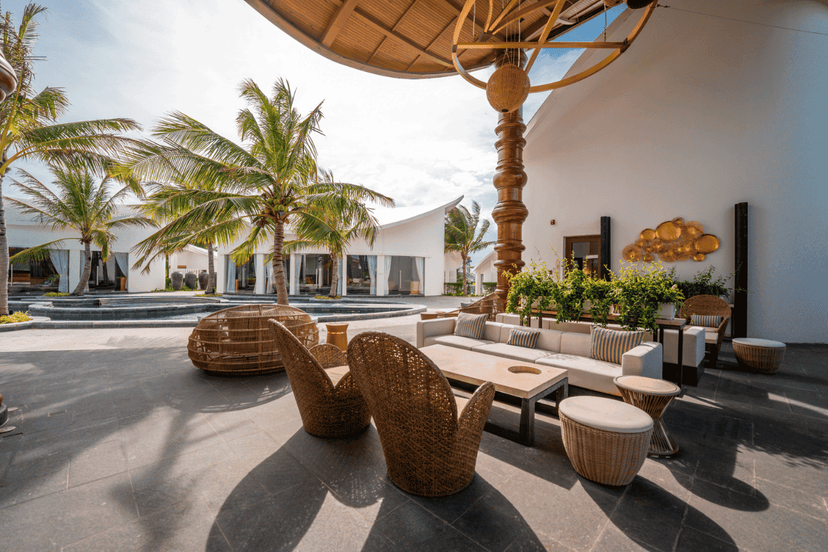 Exterior of Serenity Spa, the best spa in Cam Ranh at Mövenpick Resort